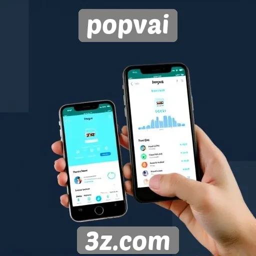 Avaliação de performance do site Popvai em dispositivos móveis